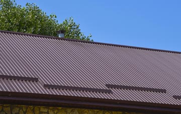 typical Wasbister corrugated roof uses